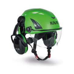 Casco protector con sujetador KASK<br>(HELMET)